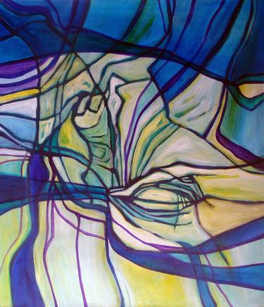 Original Abstract Paintings by Hugo Viana