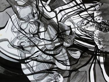 Original Abstract Drawings by Hugo Viana