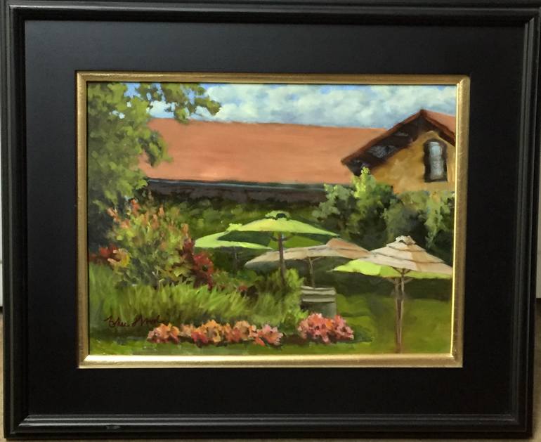 Original Impressionism Landscape Painting by Char Wood