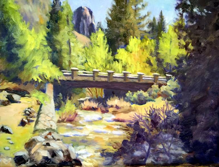 Stone Bridge, Yosemite Painting by Char Wood Saatchi Art