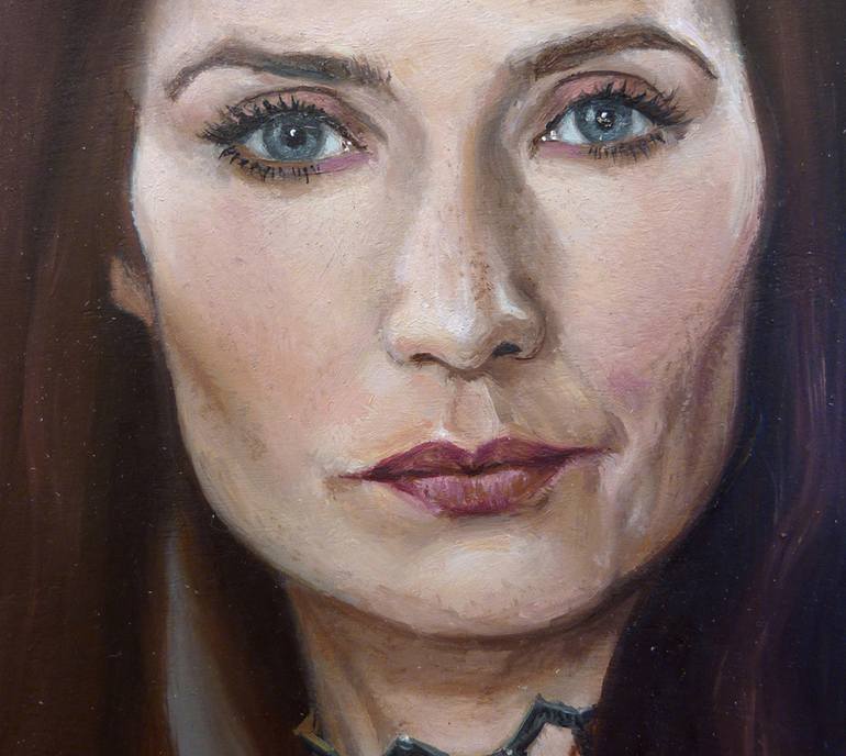 Original Portraiture Celebrity Painting by Kate Oleska