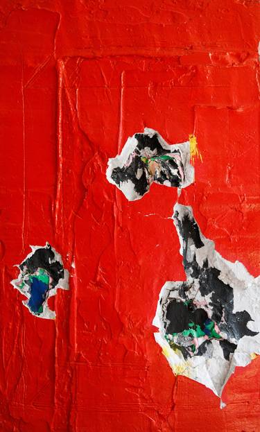 Wave no. 11 - RedBang (plaster/mortar painting) thumb