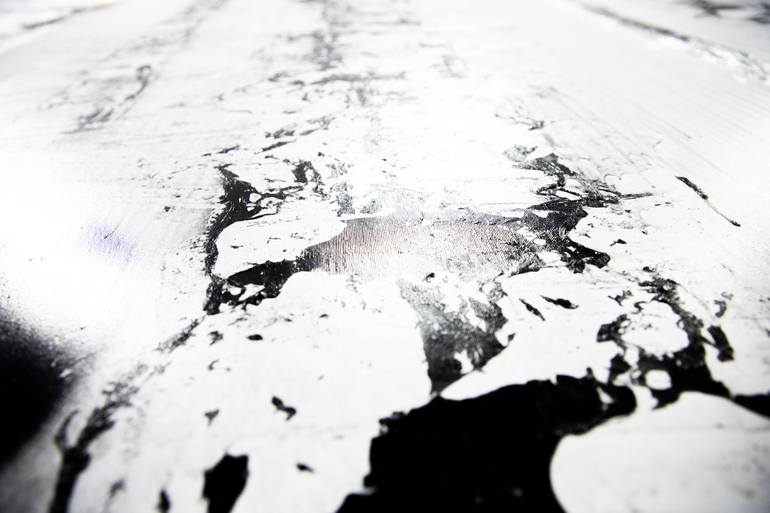 Original Abstract Expressionism Abstract Painting by Tomas Bokor