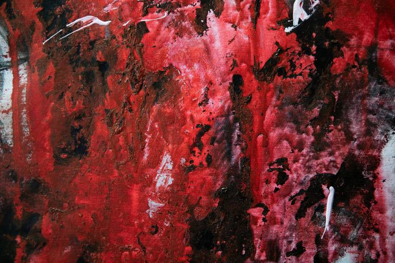 Original Abstract Expressionism Abstract Painting by Tomas Bokor