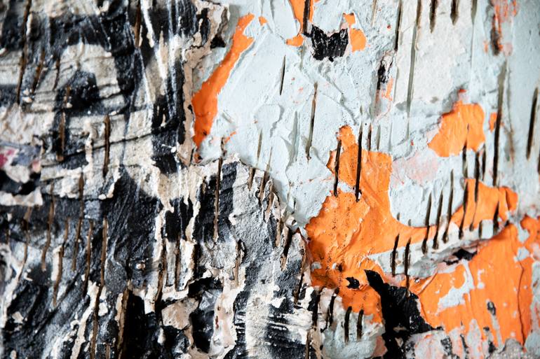 Original Abstract Expressionism Abstract Painting by Tomas Bokor