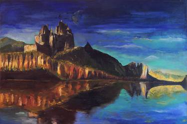 Dark blue castle thumb