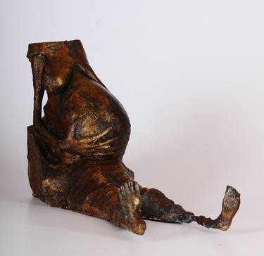 Original Expressionism Body Sculpture by Mihai-Petre Nila