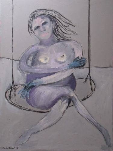 Original Nude Paintings by Peter Walker