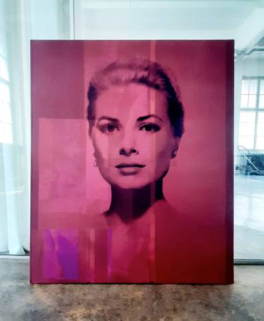 Original Pop Art Celebrity Mixed Media by Manuel W Stepan