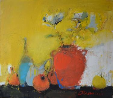 Original Still Life Paintings by HYZHYY OLEH