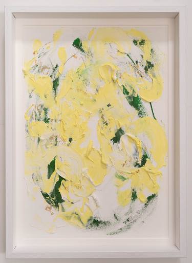 Original Abstract Floral Paintings by Tomoya Nakano