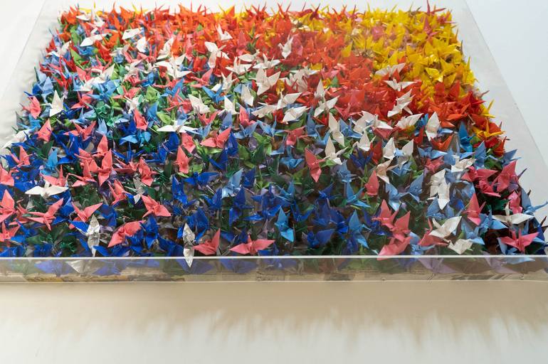 Original Abstract Expressionism Abstract Mixed Media by Tomoya Nakano