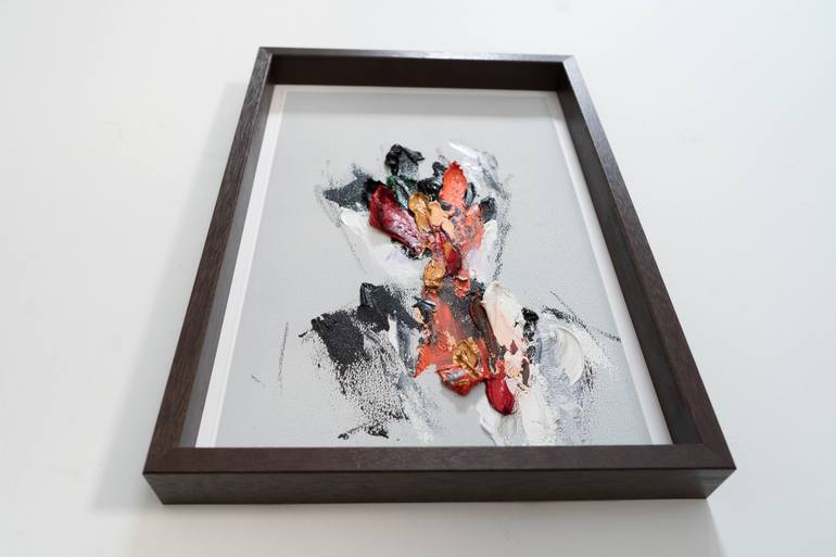 Original Abstract People Painting by Tomoya Nakano