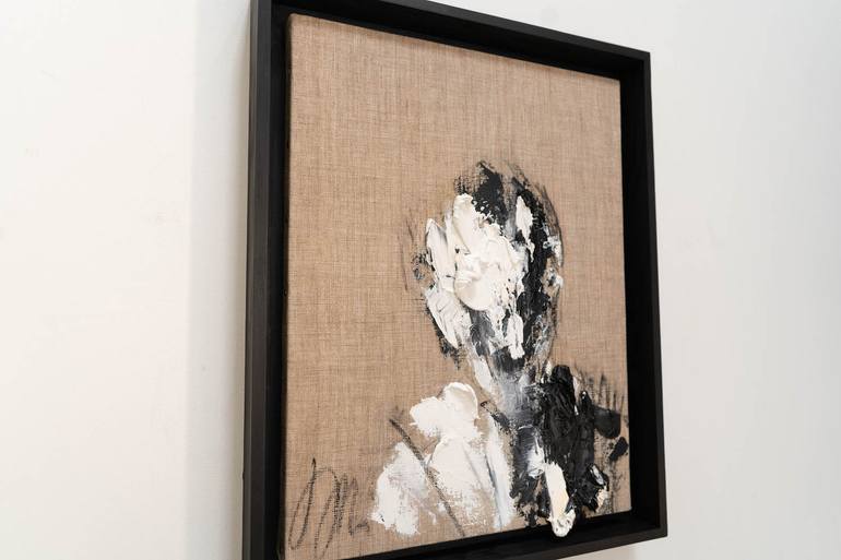 Original Abstract People Painting by Tomoya Nakano