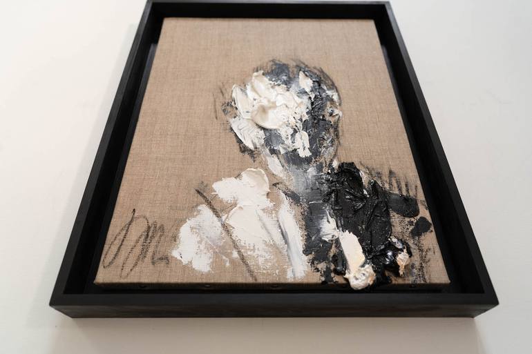 Original Abstract People Painting by Tomoya Nakano