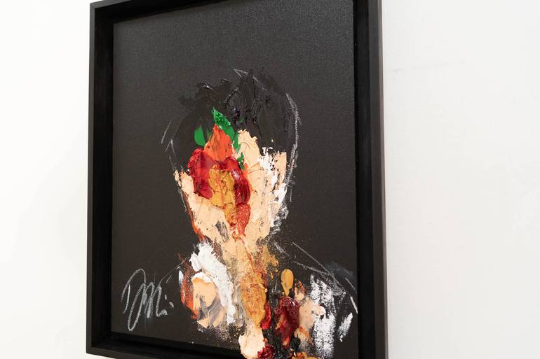 Original Abstract People Painting by Tomoya Nakano