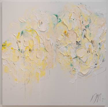 Print of Abstract Floral Paintings by Tomoya Nakano