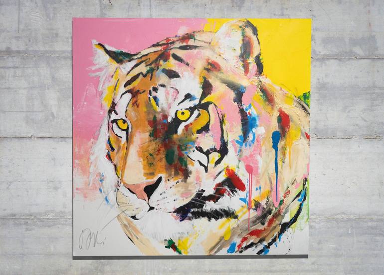 Original Contemporary Animal Painting by Tomoya Nakano