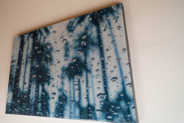 Original Abstract Landscape Mixed Media by Tomoya Nakano