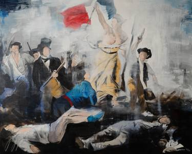 Liberty Leading the People after Delacroix thumb