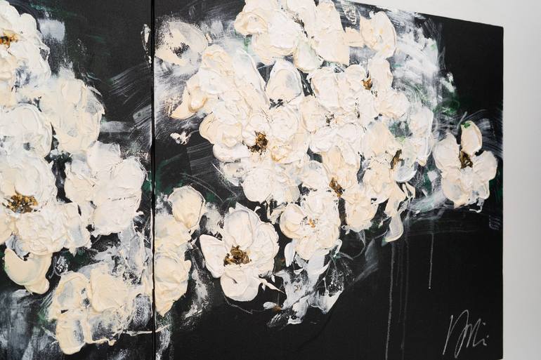 Original Floral Painting by Tomoya Nakano