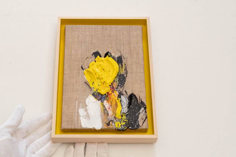 Original Abstract Pop Culture/Celebrity Painting by Tomoya Nakano