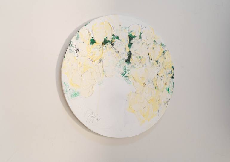 Original Abstract Floral Painting by Tomoya Nakano