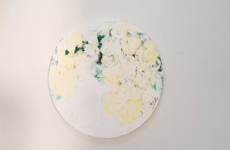 Original Abstract Floral Painting by Tomoya Nakano