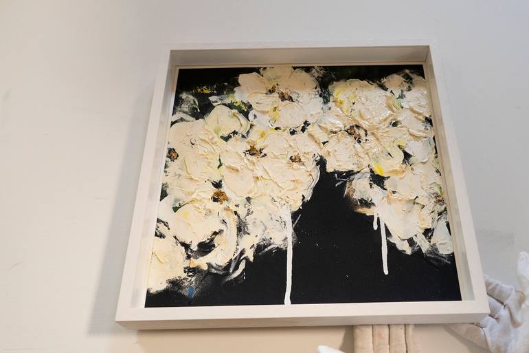 Original Abstract Floral Painting by Tomoya Nakano