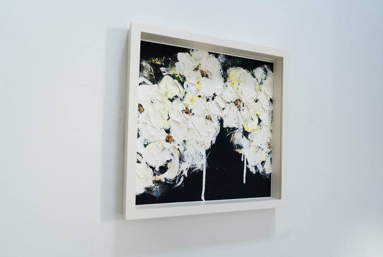 Original Abstract Floral Painting by Tomoya Nakano