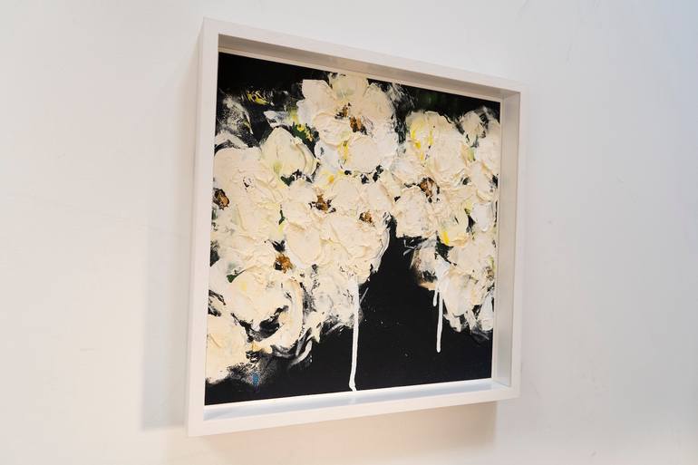 Original Abstract Floral Painting by Tomoya Nakano