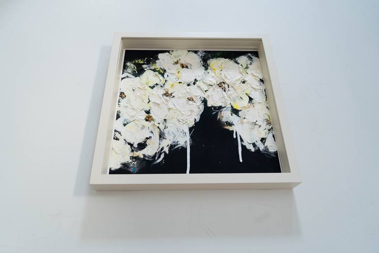 Original Abstract Floral Painting by Tomoya Nakano