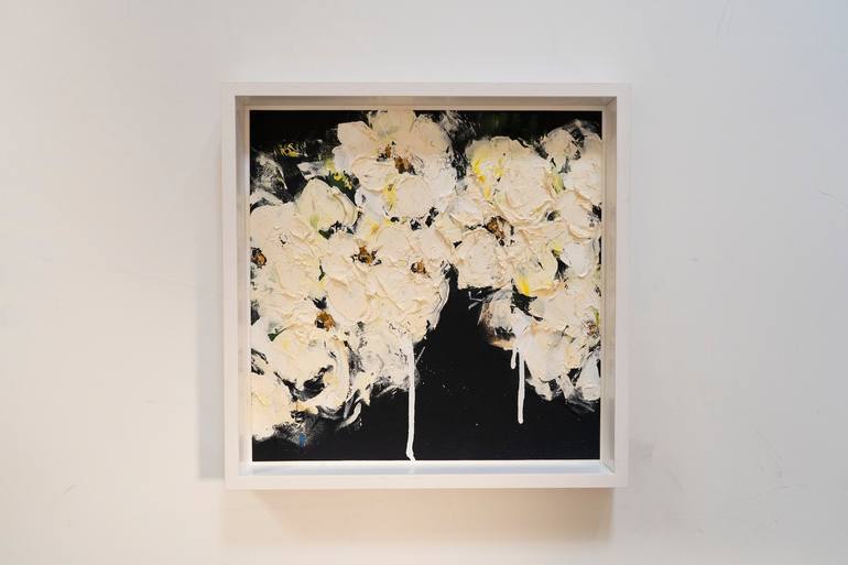 Original Abstract Floral Painting by Tomoya Nakano