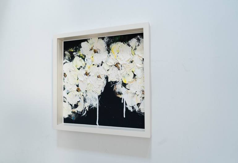 Original Abstract Floral Painting by Tomoya Nakano