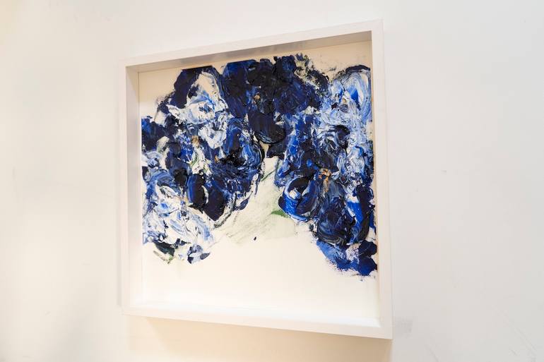 Original Abstract Floral Painting by Tomoya Nakano