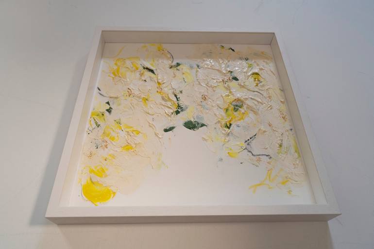 Original Abstract Floral Painting by Tomoya Nakano