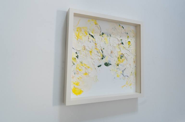 Original Abstract Floral Painting by Tomoya Nakano