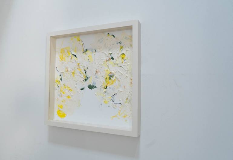 Original Abstract Floral Painting by Tomoya Nakano