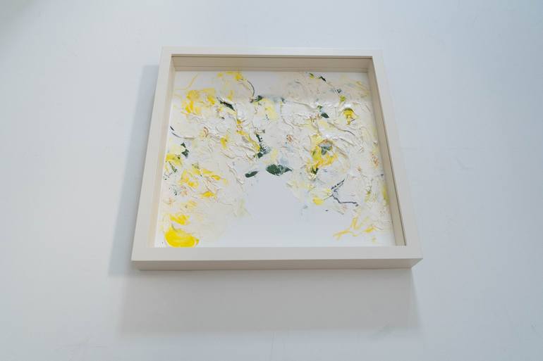 Original Abstract Floral Painting by Tomoya Nakano