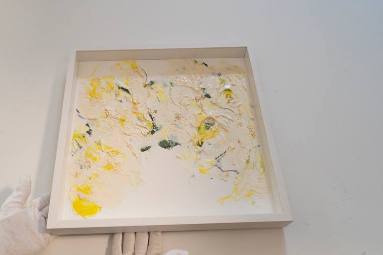 Original Abstract Floral Painting by Tomoya Nakano