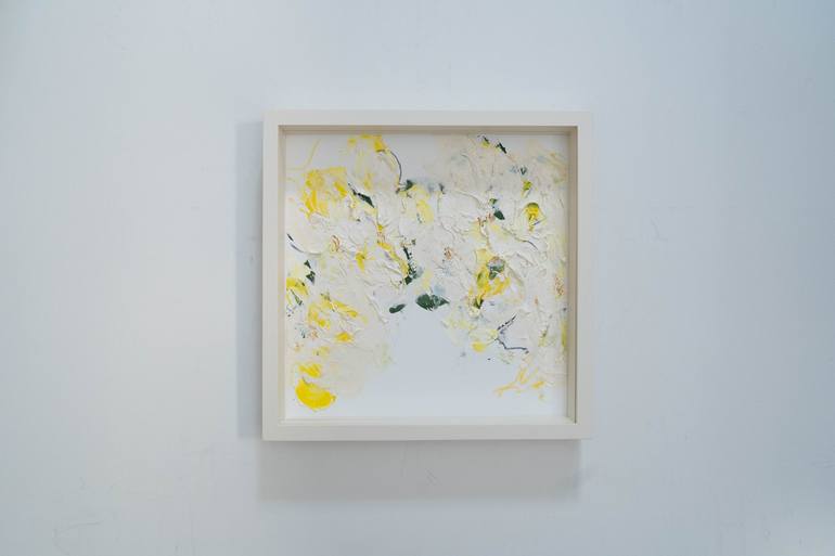 Original Abstract Floral Painting by Tomoya Nakano