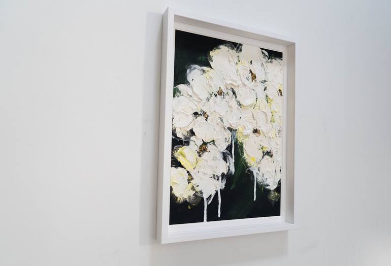 Original Abstract Floral Painting by Tomoya Nakano