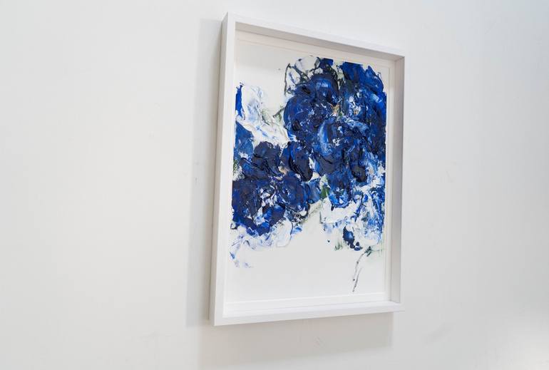 Original Abstract Floral Painting by Tomoya Nakano