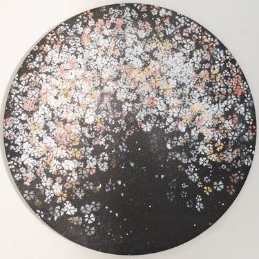 Original Abstract Floral Paintings by Tomoya Nakano