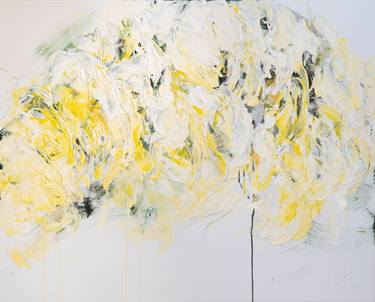 Original Abstract Floral Paintings by Tomoya Nakano