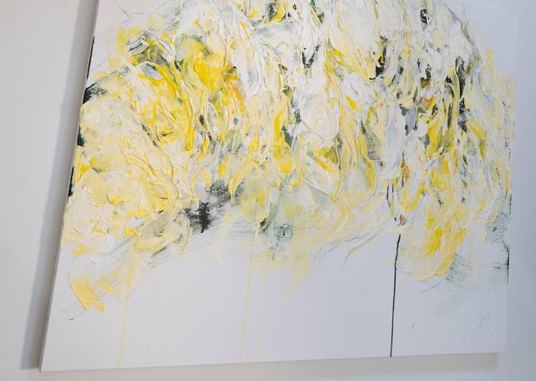 Original Abstract Floral Painting by Tomoya Nakano