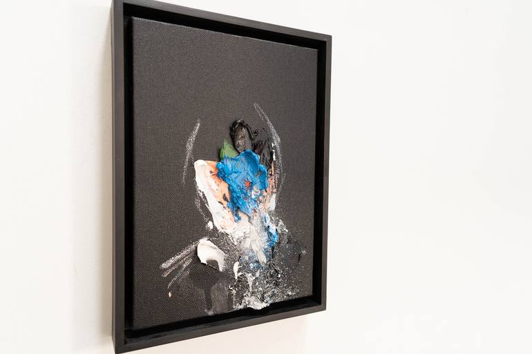 Original Abstract Men Painting by Tomoya Nakano