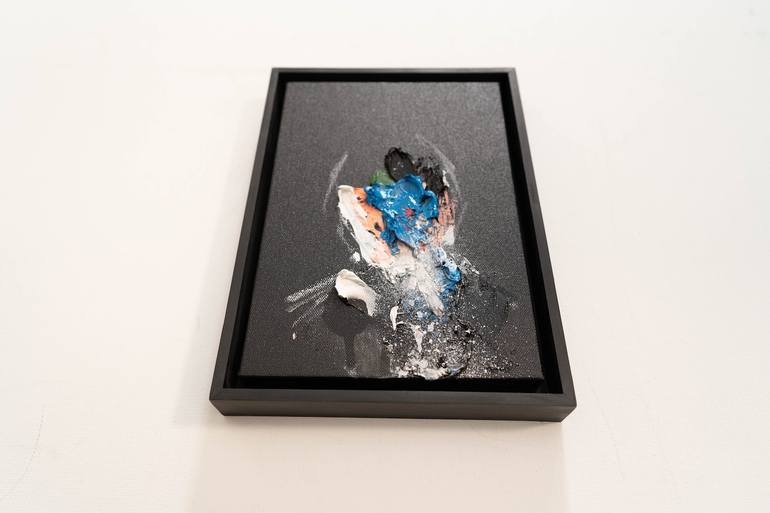 Original Abstract Men Painting by Tomoya Nakano