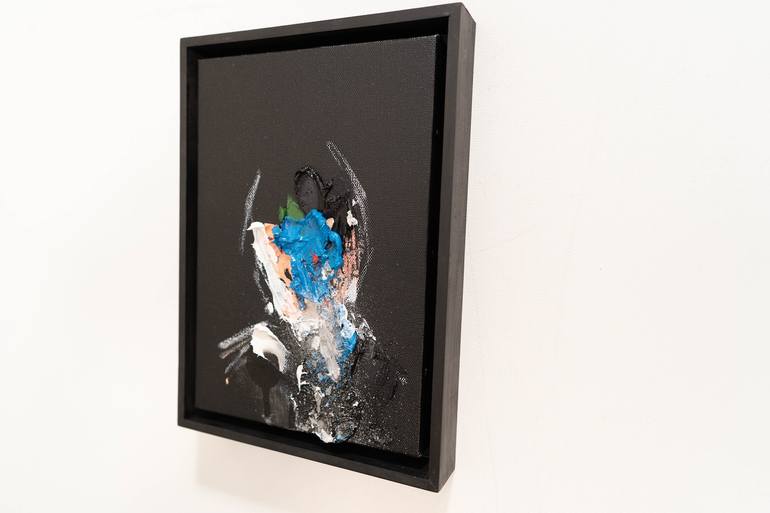Original Abstract Men Painting by Tomoya Nakano