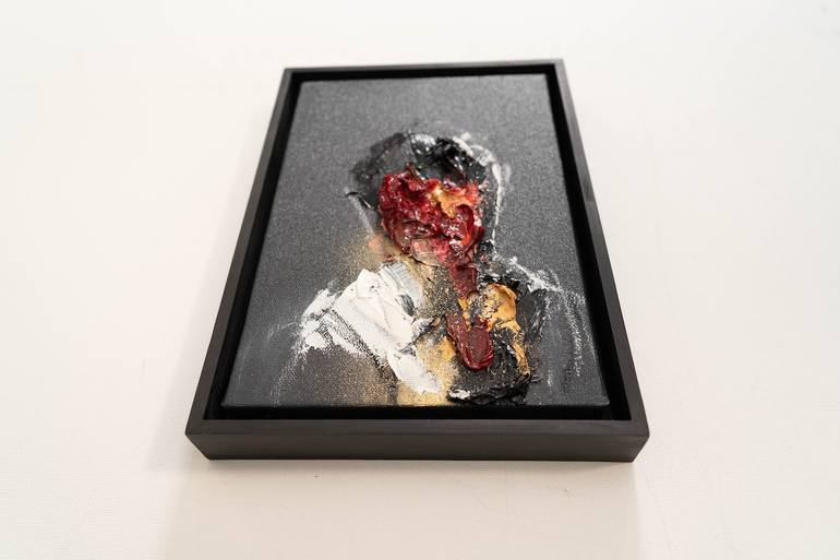 Original Abstract People Painting by Tomoya Nakano